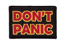 Don't Panic Hitchhiker Galaxy Patch Iron on picture