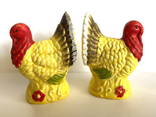 Vintage Turkey Salt And Pepper Shakers Japan Rare picture