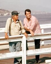 Rockford Files James Garner Noah Beery On Pier 24x36 inch Poster picture