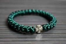 Orthodox Prayer Rope bracelet 33 knots brojanica komboskini dark green picture