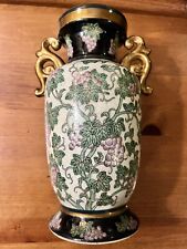Stunning ￼vintage ￼PORCELAIN China Vase With Grapes And Vine ￼ picture
