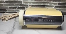 Vintage SANKYO Digital Alarm Flip Clock Model 401 White Japan WORKS EUC picture