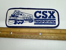 Vintage Unused Railroad Patch CSX picture