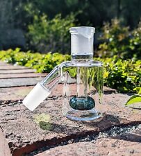 Premium Quality Thick Mini 14mm 45° Teal Ash Catcher For Tobacco Water Pipe Bong picture