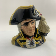 Royal Doulton Vice-Admiral Lord Nelson Character Jug 1993 Large D6932 W/COA picture