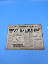 Powers Plan Action Today The Cincinnati Enquirer September 3 1939 picture