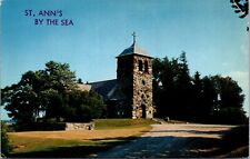 Vtg Kennebunkport Maine ME St Ann's by the Sea Episcopal Church Chapel Postcard picture