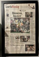 Super Bowl XXXII Newspaper Chicago Tribune Denver Broncos vs Green Bay Packers picture
