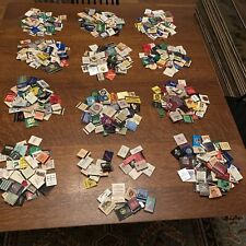 OBO Huge 80/90’s Vintage Lot 600+ Match Box Matches Wooden Matchbook Collection picture