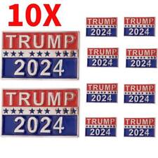 10XTrump 2024 Pin Trump for President 2024 Enamel Lapel Pin,President Trump-Gift picture