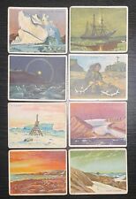 ARTIC SCENES 1910 HASSAN TOBACCO CARDS - 8 CARDS picture