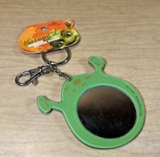 Vintage Shrek 2 Mirror Zipper Pull Key Ring 2004 NOS w/ Some Wear From Storage picture