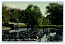1911 Bradford Academy, Lake Tupelo, Haverhill Massachusetts MA Posted Postcard picture