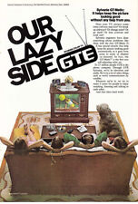 1976 Sylvania GT-Matic: Our Lazy Side Vintage Print Ad picture