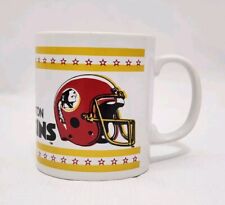 Vintage 1989 Washington Redskins NFL Football Coffee Mug Kilncraft STL England picture