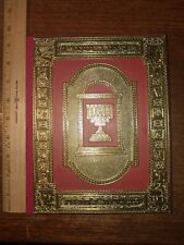 The Haggadah arthur szyk cecil roth gold red hc rare Heb / Eng Massadah Passover picture