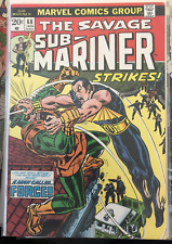 Sub-Mariner #68 1974       1st appearance of Force. Peter Parker cameo  VF 8.0 picture