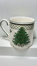 RARE Mikasa Heritage Christmas Story Cup / Mug Tree Holly Lattice CAB08 NEW picture