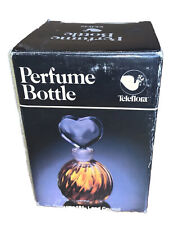 Teleflora Perfume Bottle With Genuine Lead Crystal Stopper New In Box picture