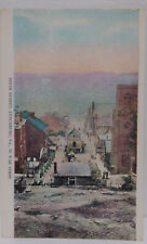1918 VIEW OF NINTH STREET IN WAR TIMES LYNCHBURG VA POSTCARD picture