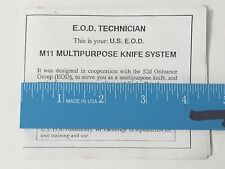 M9 Lan-Cay Knife EOD M1 Tool Pouch User Manual picture