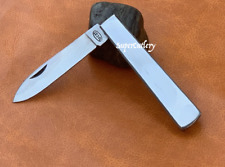 Custom Made 12C27 Steel Pocket Folding Knife picture
