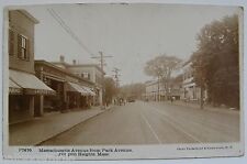 Arlington Heights, Ma. 1920 Real Photo Postcard Mass. Ave Park Ave. Heights picture