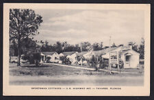 Florida-FL-Tavares-Sportsman Cottages-Hwy 441-Ide Owners-Vintage Postcard picture