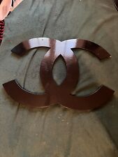 Wood Chanel Decor Light Up Sign picture