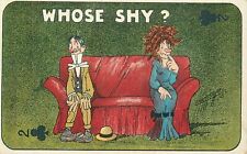 Postcard C-1910 Carmichael Whose Shy Series Comic Humor #620 Interior 33-1940 picture