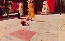 Postcard CA:  Grauman's Chinese Theatre, Entrance, 1950s, Hollywood, California picture