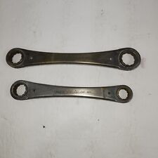 Lot Of 2 Dunlap Ratcheting Wrenches EUC  picture