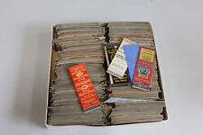 Fun Lot 30 Mixed Vintage Flat Matchbooks Matchcovers Variety Pack picture