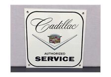 Retro Style Cadillac Service Motor Oil Gas Garage Sign picture
