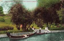 Vintage Postcard Lake Washington, Denny Blaine Park, Seattle, Washington 1908 picture