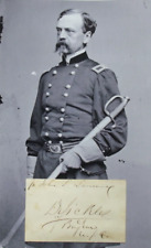 Daniel E. Sickle Union Civil War General, Politician, Diplomat Autograph picture
