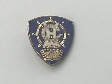 Rare Vintage CHRISTIAN OCCUPATIONAL Laple Pin Ships Helm Gal 6:10  C6 picture
