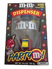 Vintage M&M's Party M’s Candy Dispenser Vintage Collectible in BOX  1991 Gumball picture