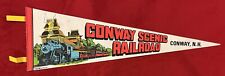 Vintage Conway Scenic Railroad 25 Inch Conway New Hampshire Train Locomotive picture