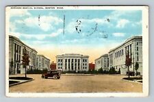 Boston MA-Massachusetts, Harvard Medical School, Outside c1923 Vintage Postcard picture