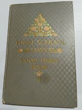 Kansas History Macksville High School Antique Diary by Leona Montgomery 1926 Rar picture