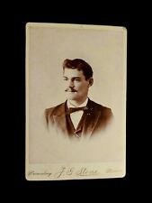 Stone Warrensburg MO Cabinet Card Photograph Man picture