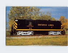 Postcard Ontario Midland Railroad Number 40 New York USA picture