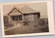 RPPC Bungalow style house gabled roof front porch Sailboat 1905-08 picture
