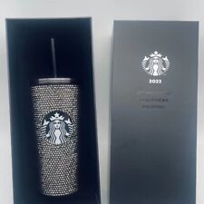 Presale Starbucks 2023New PHILIPPINES SS Black Rhinestone Cold Cup Gift Box 16oz picture