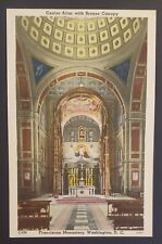 Franciscan Monastery Washington DC Center Altar with Bronze Canopy unposted picture