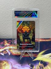 2022 Uno Ultimate Marvel Black Panther Graded 9.5 Pure Graded X picture