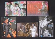 Elvis Presley Licensed Set of 5 (Five) Different 4X6 Color Postcards  picture