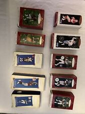 Football Legends Hallmark Ornaments Complete Set picture