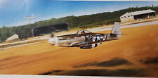 P-51 Mustang – The HUN HUNTER Of TEXAS - Bookplate Print by Craig Kodera – RM82 picture